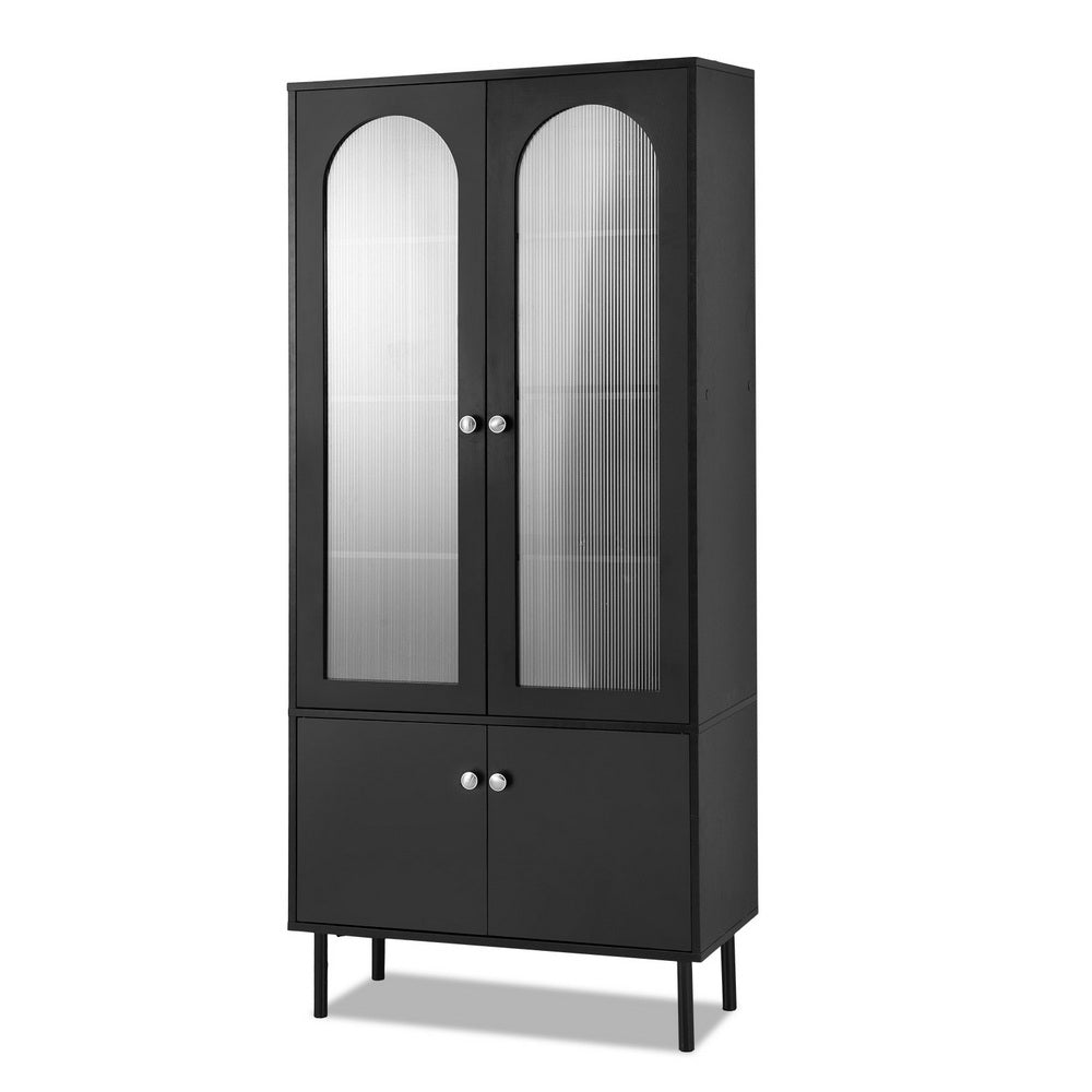 Artiss Buffet Sideboard Cupboard Cabinet Black
