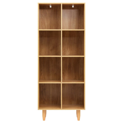Artiss Bookshelf Bookcase 4 Tiers LEOR Pine