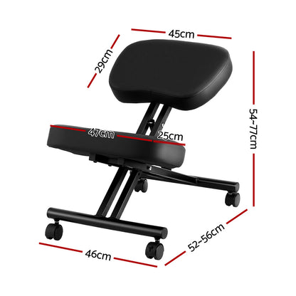 Artiss Kneeling Chair Ergonomic Office Chairs Home Knee Seat Posture Stretch Rest