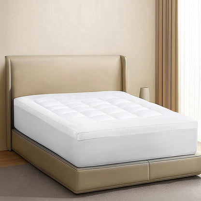 Dreamz Mattress Topper Pillowtop Cover Protector Single-2065254649283350534