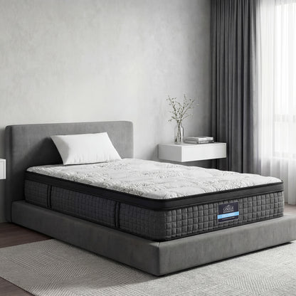 Giselle Bedding 34cm Mattress 9 Zone Latex Foam King Single