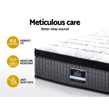 Giselle Bedding 34cm Mattress 9 Zone Latex Foam Single