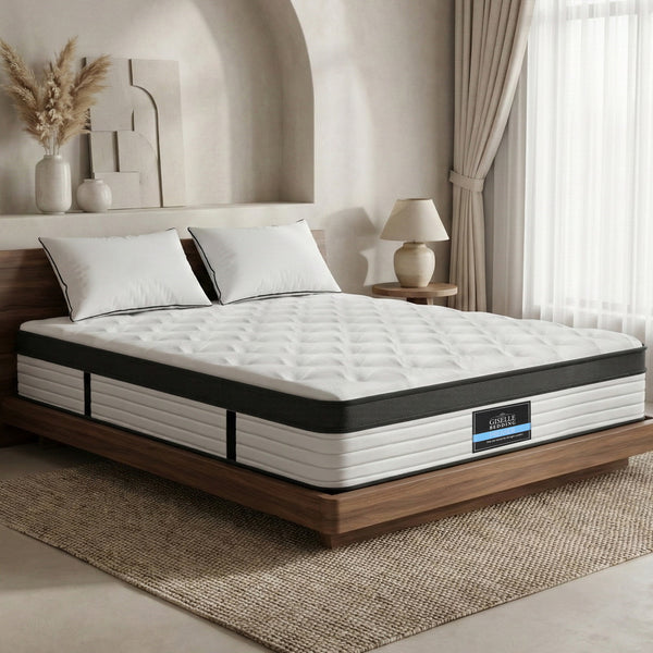 Giselle Bedding 31cm Mattress Euro Top Double