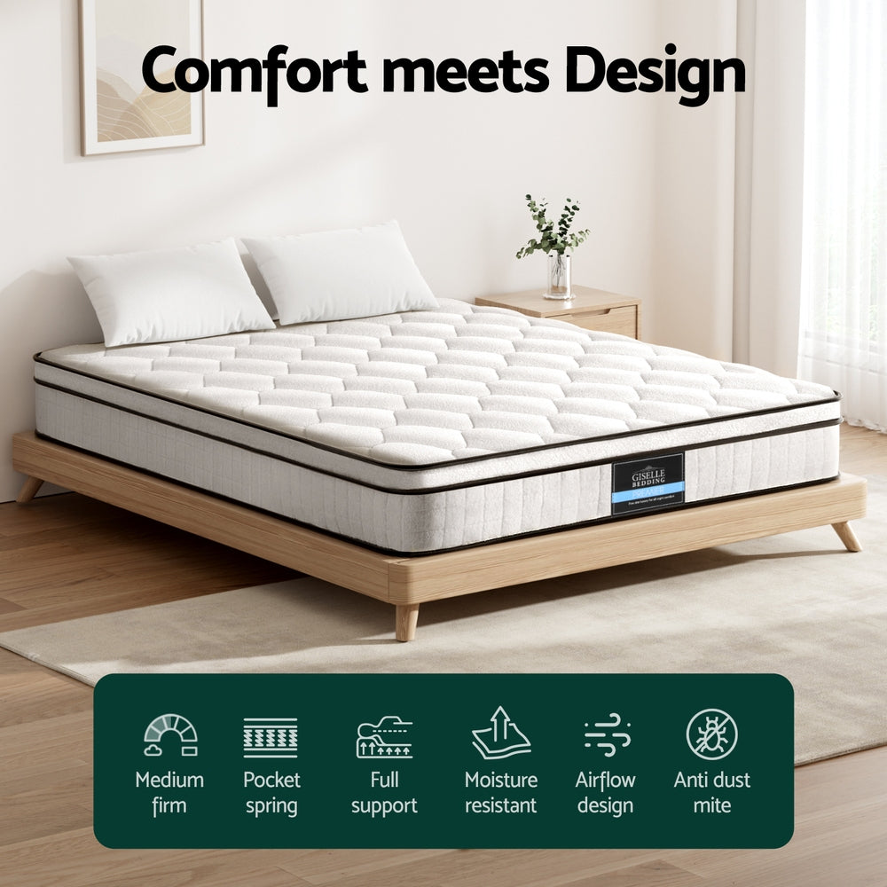 22cm Giselle Mattress Double Size