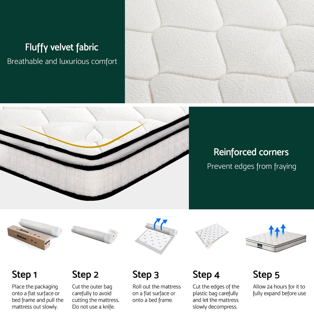 22cm Giselle Mattress Double Size