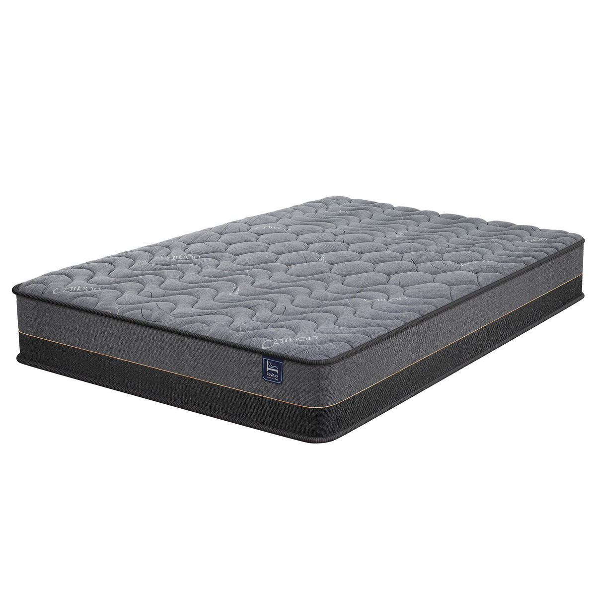 Levitex 25 cm Hybrid Pocket Spring Mattress Firm with 4cm Egg Crate Foam for Deep Sleep Bamboo Charcoal Fabric King