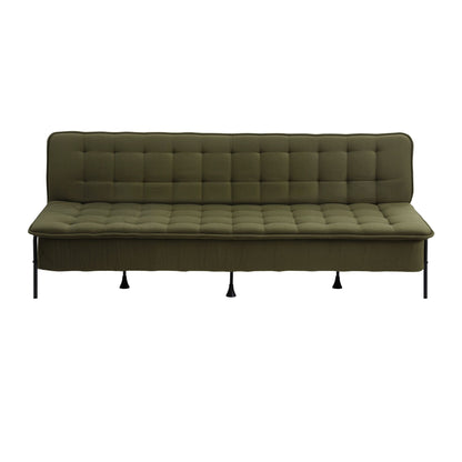 Artiss Sofa Bed, 1.9m 3-Seater Soft Innerspring Adjustable Couch Futon Chair for Apartment Dorm Living Room Office Study Bedroom, Green