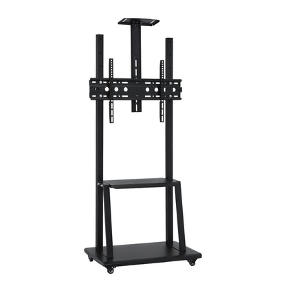 Artiss TV Stand 32-70" Universal Mobile Adjustable Height TV Stand with Wheels