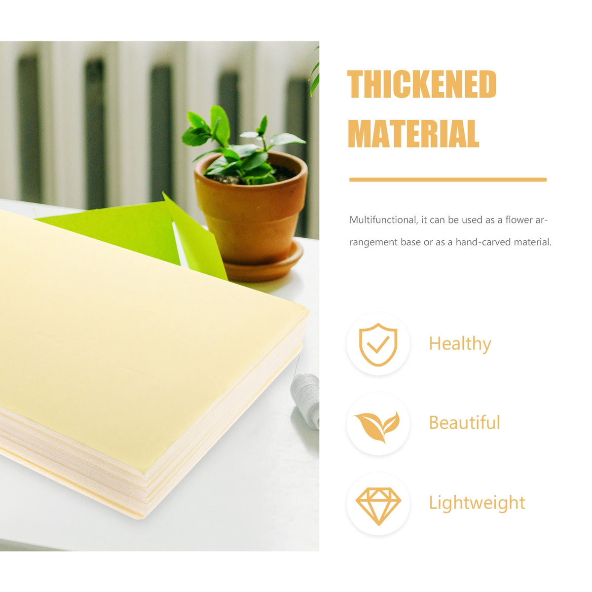 SWETRACE Project Display Yellow Foam 10 Sheets