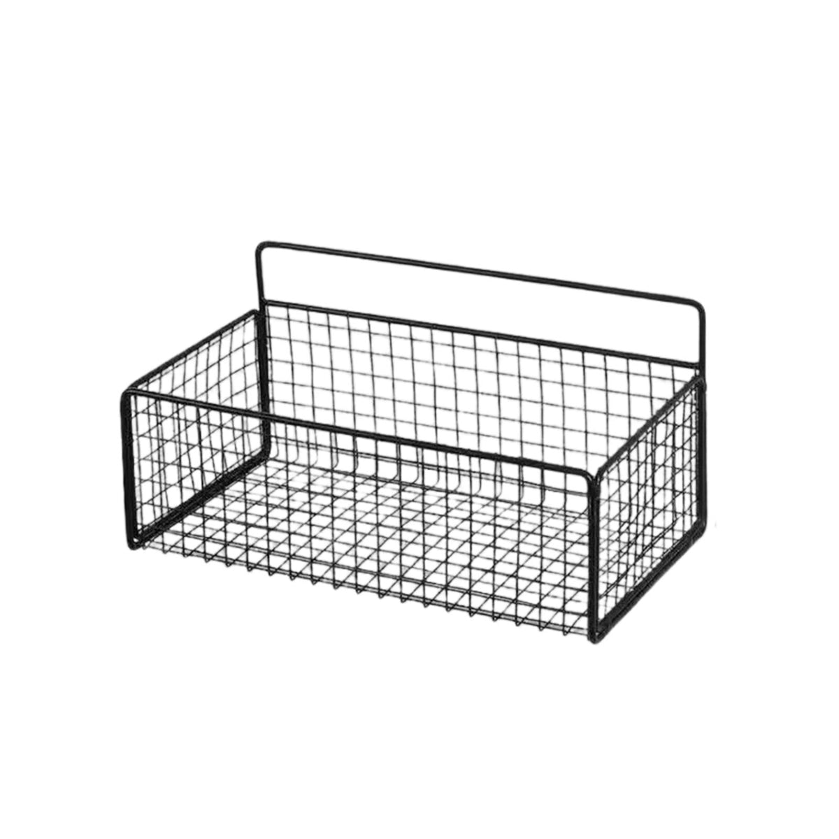 Hanging Floating Shelves, 2 Sets Of Wall Mounted Shelves For Wall Storage, Hanging Storage Shelf For Bathroom, Living Room, Bedroom, Kitchen Seasoning Rack Shower Toiletries Basket Black