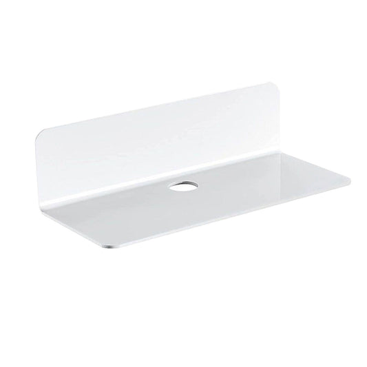 Acrylic Floating Shelves, 9 Inch Acrylic Wall Mounted Hanging Shelf Bookshelf for Bedroom, Gaming Room, Living Room, Bathroom, Office, 3.5x9.0x2.4 3.5" x 9.0" x 2.4" Clear