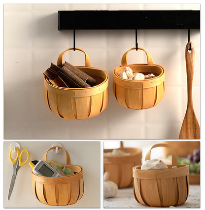 Woven Breads Baskets, Oval Small Fruit Baskets, Stackable Plastic Wicker Baskets for Serving Vegetables, Kitchen, Restaurant, Outdoor, Imitation Rattan, 1 Pcs, 7.48x5.11x2.75 5.0" x 4.9" Khaki