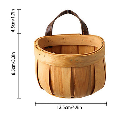 Woven Breads Baskets, Oval Small Fruit Baskets, Stackable Plastic Wicker Baskets for Serving Vegetables, Kitchen, Restaurant, Outdoor, Imitation Rattan, 1 Pcs, 7.48x5.11x2.75 5.0" x 4.9" Khaki