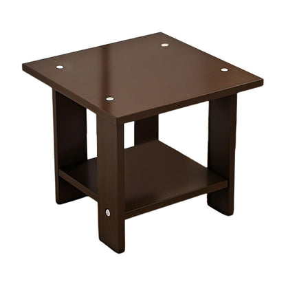 Kdkad Compact Multi-Functional Side Table, Small Accent End Table for Sofa, Bedside, Living Room & Apartment, Portable Tea Table Nightstand Black