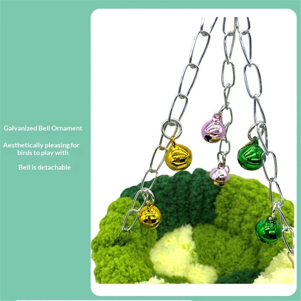 Bird nests, Parrot nests, Warm Winter Bird nests, Sleeping hammocks, birdcages, Hanging Swings, Plush nests, Toys, Little Birds, Cotton nests Small size green