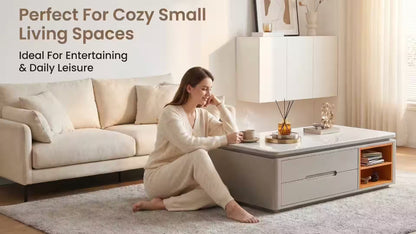 Chinese Light Luxury Minimalist 12mm Sintered Stone Coffee Table