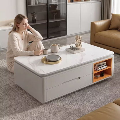 Chinese Light Luxury Minimalist 12mm Sintered Stone Coffee Table