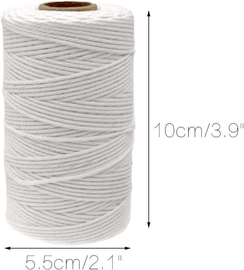 White Twine String and Red Green and White Bakers Twine String