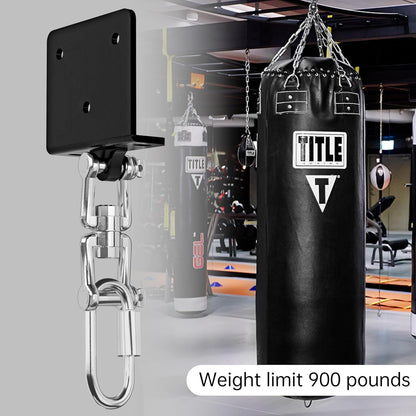 Heavy Bag Hanger for Beam Mount 360° Rotation Boxing Ceiling I-Beam Punching Hooks Fit Hanging Bags and Swings (700 LB Capacity) -