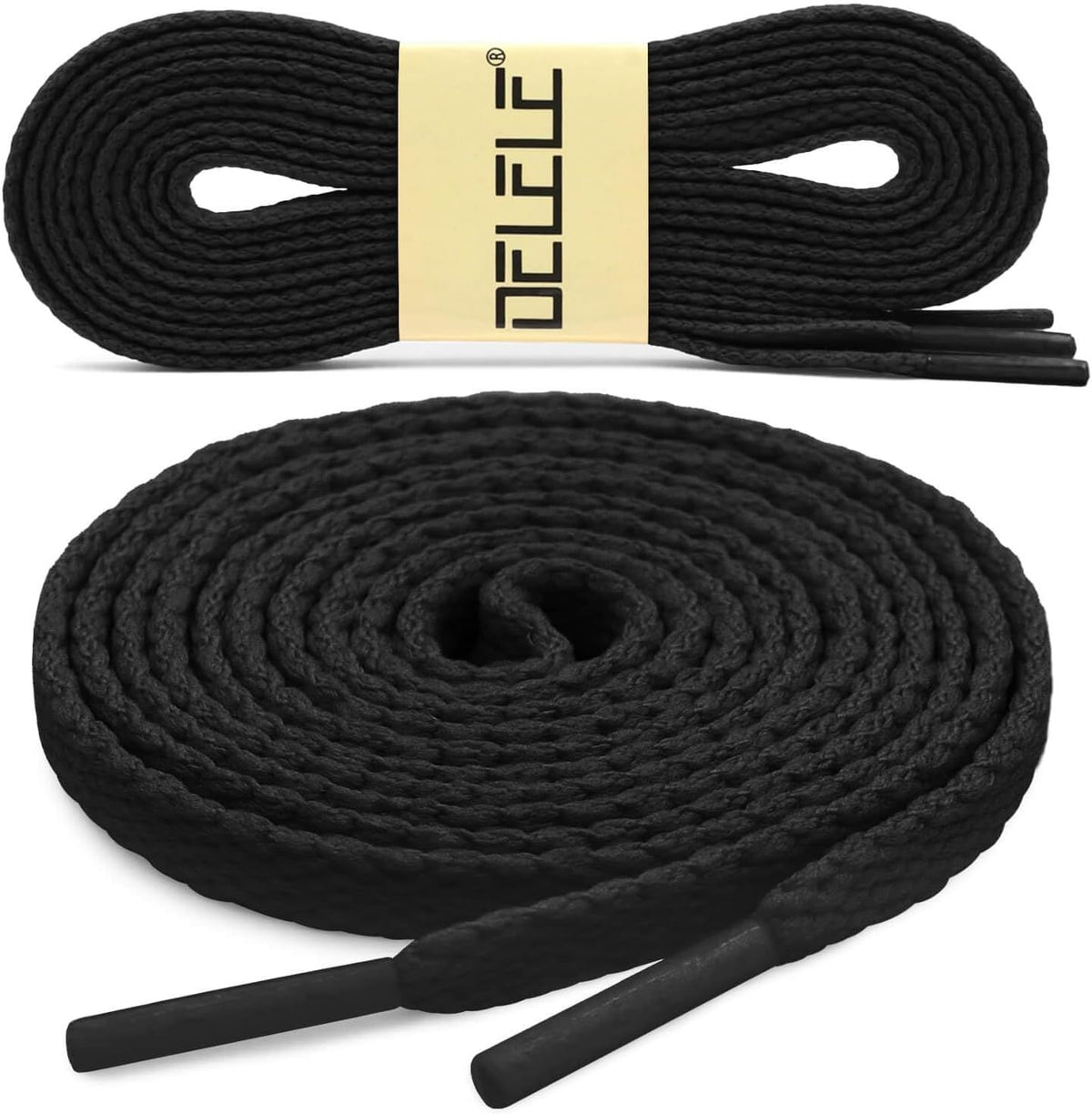 lat Shoe Laces or Sneakers: 6/25 inch Narrow Athletic Shoelaces 2 Pair