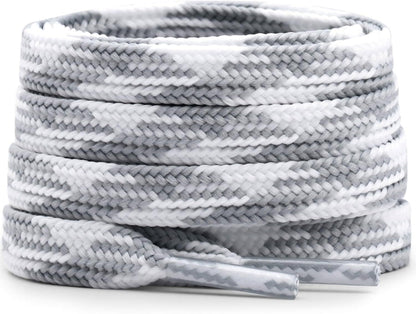 lat Colored Shoelaces or Sneakers: Thin Argyle Shoe Laces 2 Pair