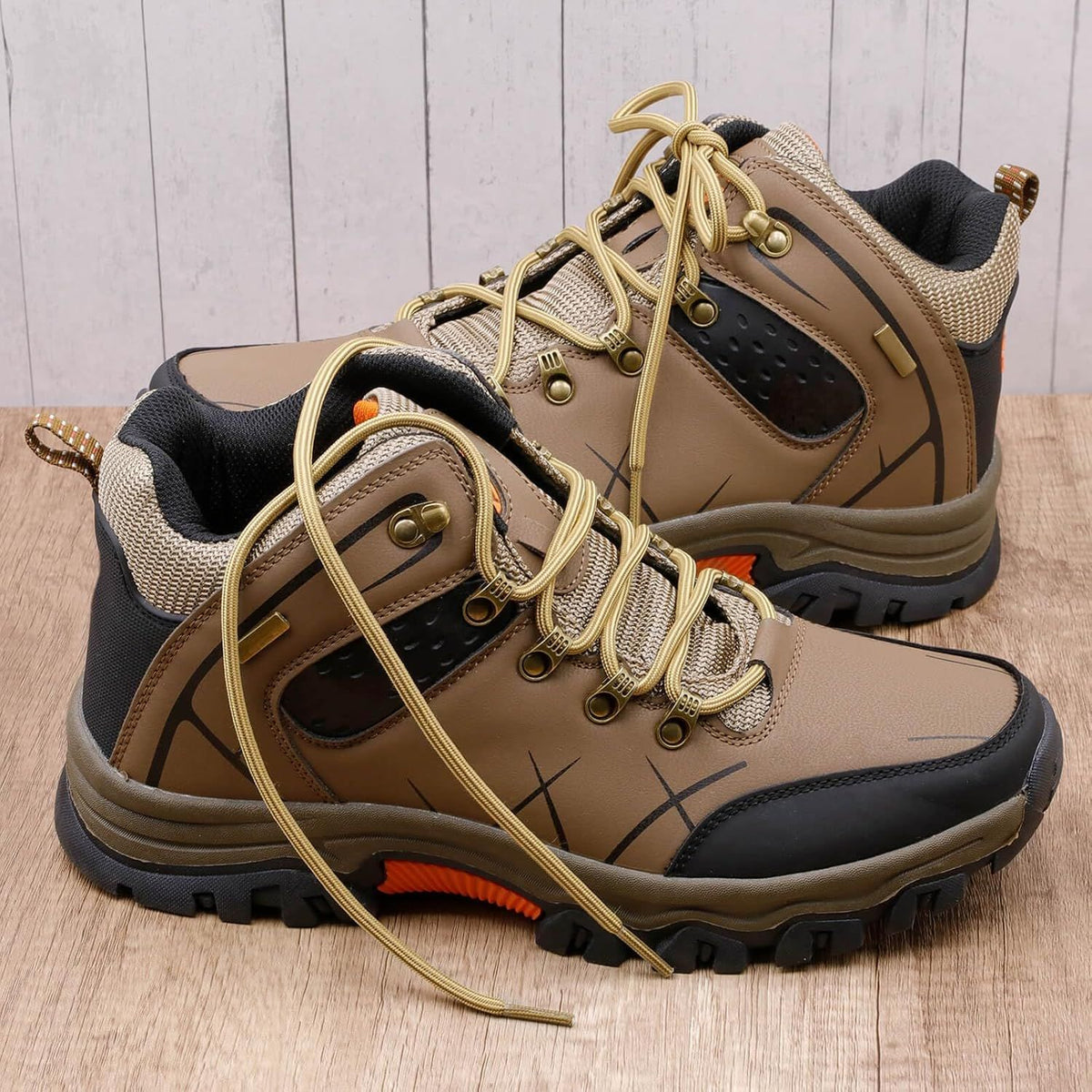 Work Shoe Laces or Boots, 2 Pair Hiking Heavy Duty Boot Laces, Durable Round Shoelaces Strings