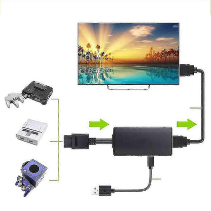 N64 to HDMI Converter HD Link Cable for N64/NGC Consoles