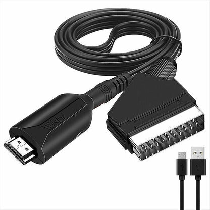 SCART to HDMI Converter for HDTV/DVD/Set-Top Box/PS3