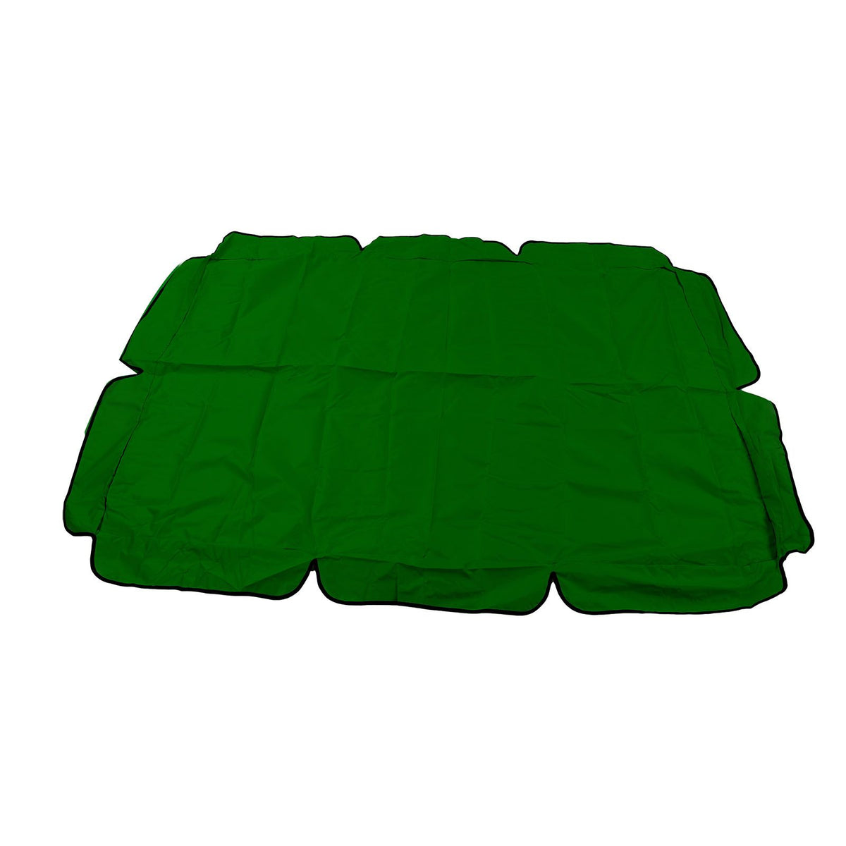 Waterproof Outdoor Swing Canopy Replacement 420D Silver Coated Oxford Fabric Swing Chair Canopy for Outdoor Garden Patio Dark Green