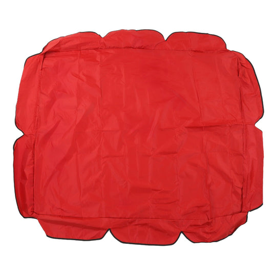 Swing Canopy 210D Silver Coated Oxford Waterproof UV Proof for Outdoor Patio Yard Chair 142x120x18cm Red