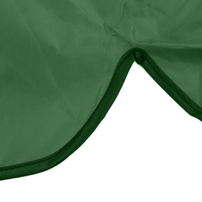 Swing Canopy 210D Silver Coated Oxford Waterproof UV Proof for Outdoor Patio Yard Chair 142x120x18cm Dark Green