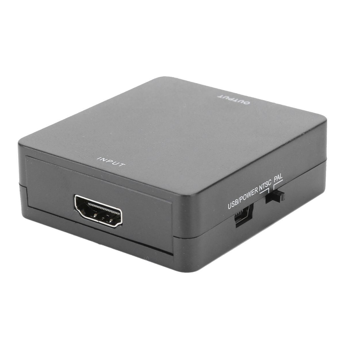 Mini HDMI to AV Adapter Box Video RCA AV CVSB L / R 1080P HDMI2AV Adapter H