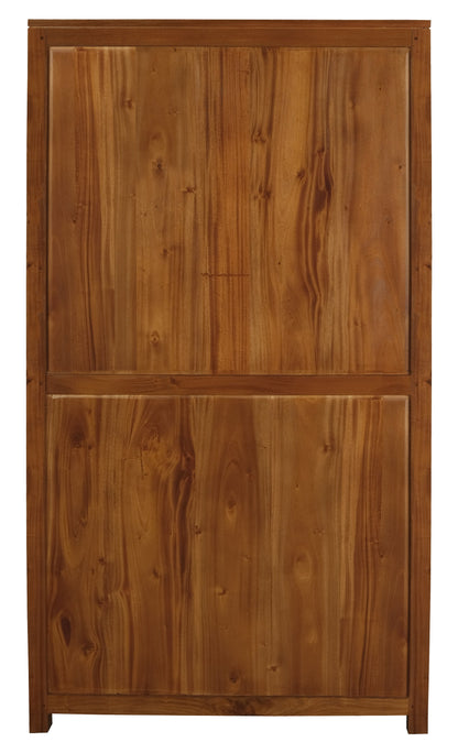 Amsterdam Bookcase Wide (Light Pecan)