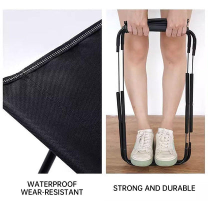 Portable Outdoor Folding Stool Travel Camping Fishing Small Foldable Chair Mat - Extra-Large