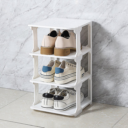4/5Tier Shoe Rack Organizer Shelf Space Saving Storage Stand For Entryway Home - 4-Tier