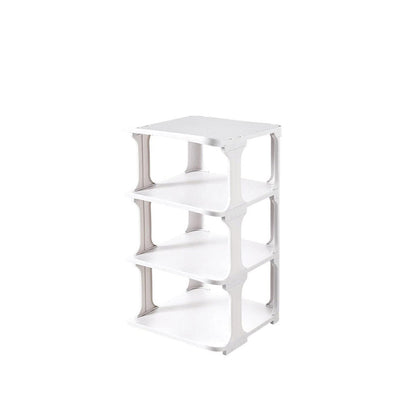 4/5Tier Shoe Rack Organizer Shelf Space Saving Storage Stand For Entryway Home - 4-Tier