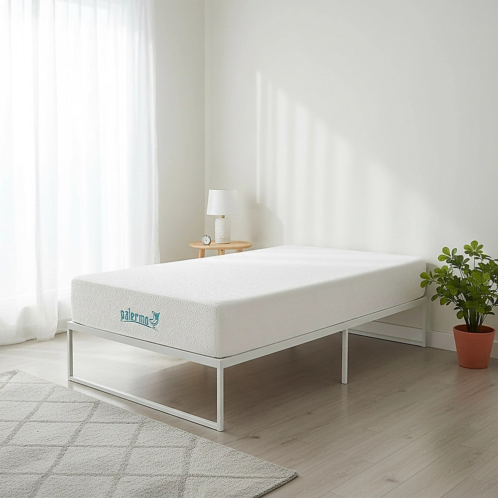 Single 25cm Gel Memory Foam Mattress – Dual-Layered Comfort with CertiPUR-US® Certified Foam