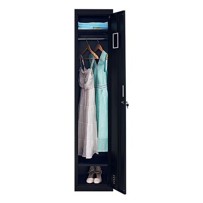 One-Door Office Gym Shed Clothing Locker Cabinet