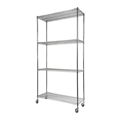 Modular Wire Storage Shelf 900 x 350 x 1800mm Steel Shelving