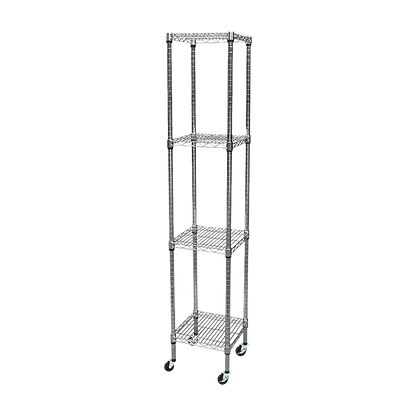 Modular Wire Storage Shelf 450 x 450 x 1800mm Steel Shelving