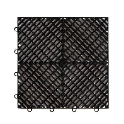 Vented Garage Floor Tiles | Snow Water Drainage | 30x30cm