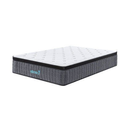 King Single Euro Top Pocket Spring Mattress – Motion Isolation Comfort with CertiPUR-US® Certified Foam Layers