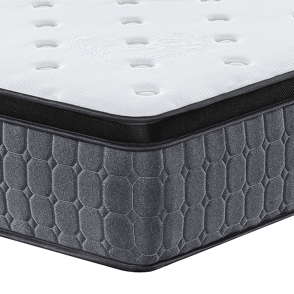 Queen Euro Top Pocket Spring Mattress – Motion Isolation Comfort with CertiPUR-US® Certified Foam Layers