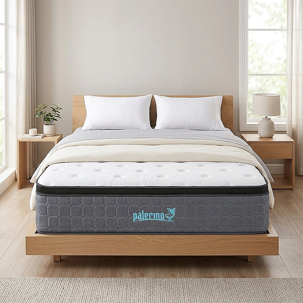 Queen Euro Top Pocket Spring Mattress – Motion Isolation Comfort with CertiPUR-US® Certified Foam Layers