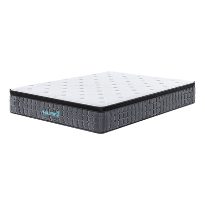 King Euro Top Pocket Spring Mattress – Motion Isolation Comfort with CertiPUR-US® Certified Foam Layers