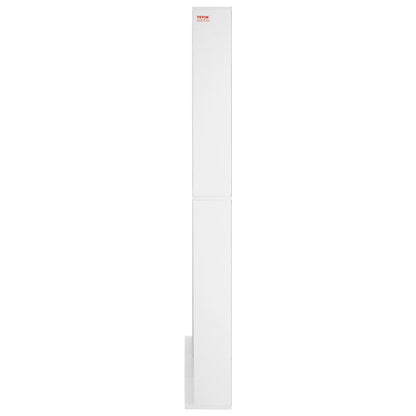 Media Storage Cabinet, 9-layer DVD Shelf Holds up to 756 CDs, Adjustable CD Shelves 27 Compartments, Protects & Organizes Music, Movie, Video Games or Memorabilia Collections,White