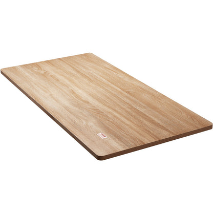 Table Top, 63" x 31.5" x 1", 220.5 lbs Load Capacity, Universal One-Piece Particle Board Desktop for Height Adjustable Electric Standing Desk Frame, Rectangular Countertop for Home & Office Desk