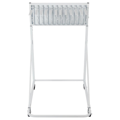 Mobile Blueprint Storage Rack, Plan Holder with 12 Pivot Brackets, Mobile Blueprint Holder Adjustable Height & Length, Poster Display Rack for Office and Home (Rack Only Without Clamps)