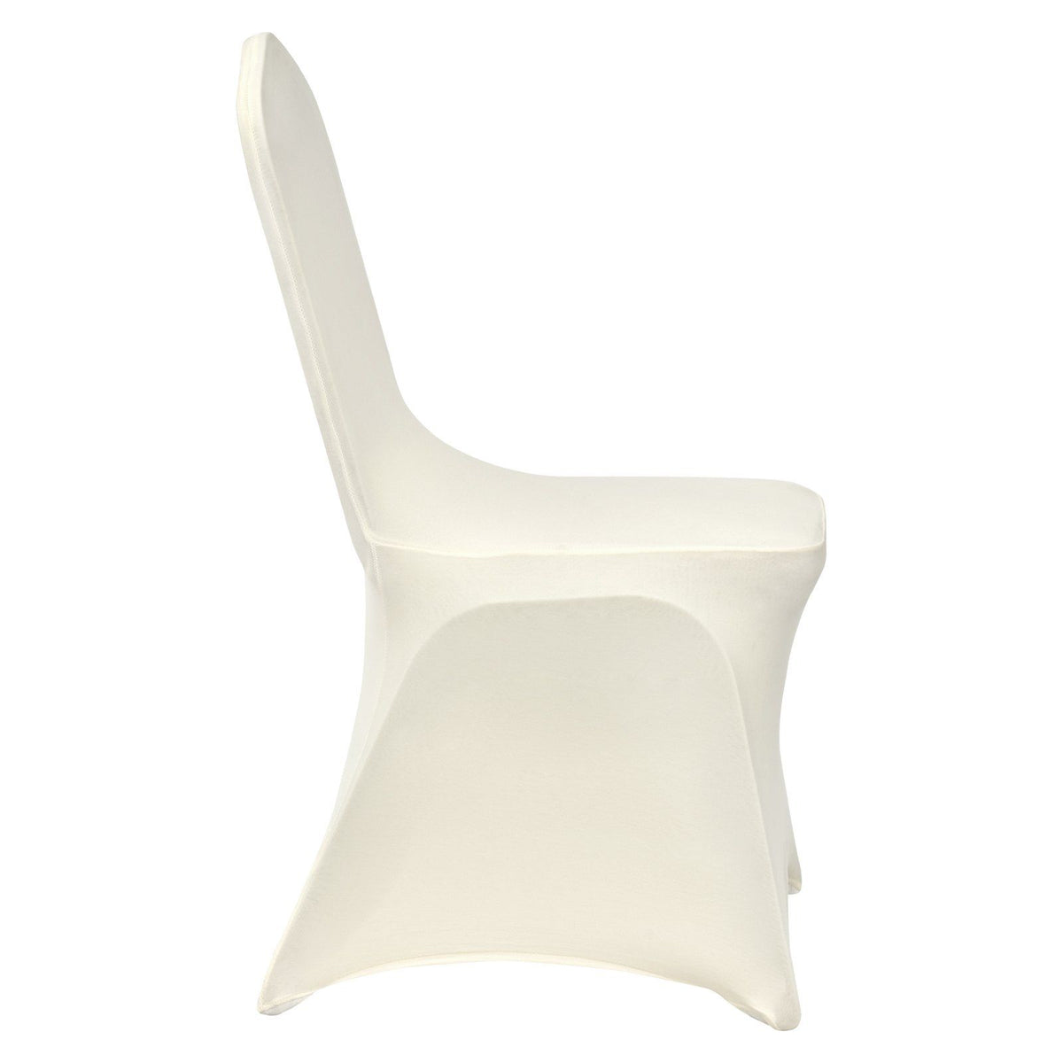 Stretch Spandex Folding Chair Covers, Universal Fitted Chair Cover, Removable Washable Protective Slipcovers, for Wedding, Holiday, Banquet, Party, Celebration, Dining (30PCS Beige)
