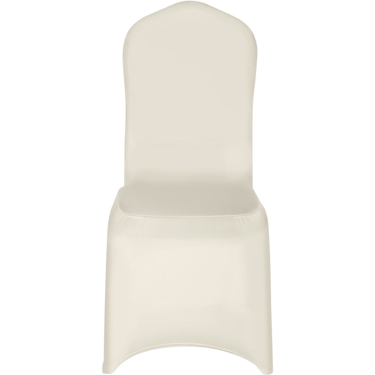 Stretch Spandex Folding Chair Covers, Universal Fitted Chair Cover, Removable Washable Protective Slipcovers, for Wedding, Holiday, Banquet, Party, Celebration, Dining (100PCS Beige)